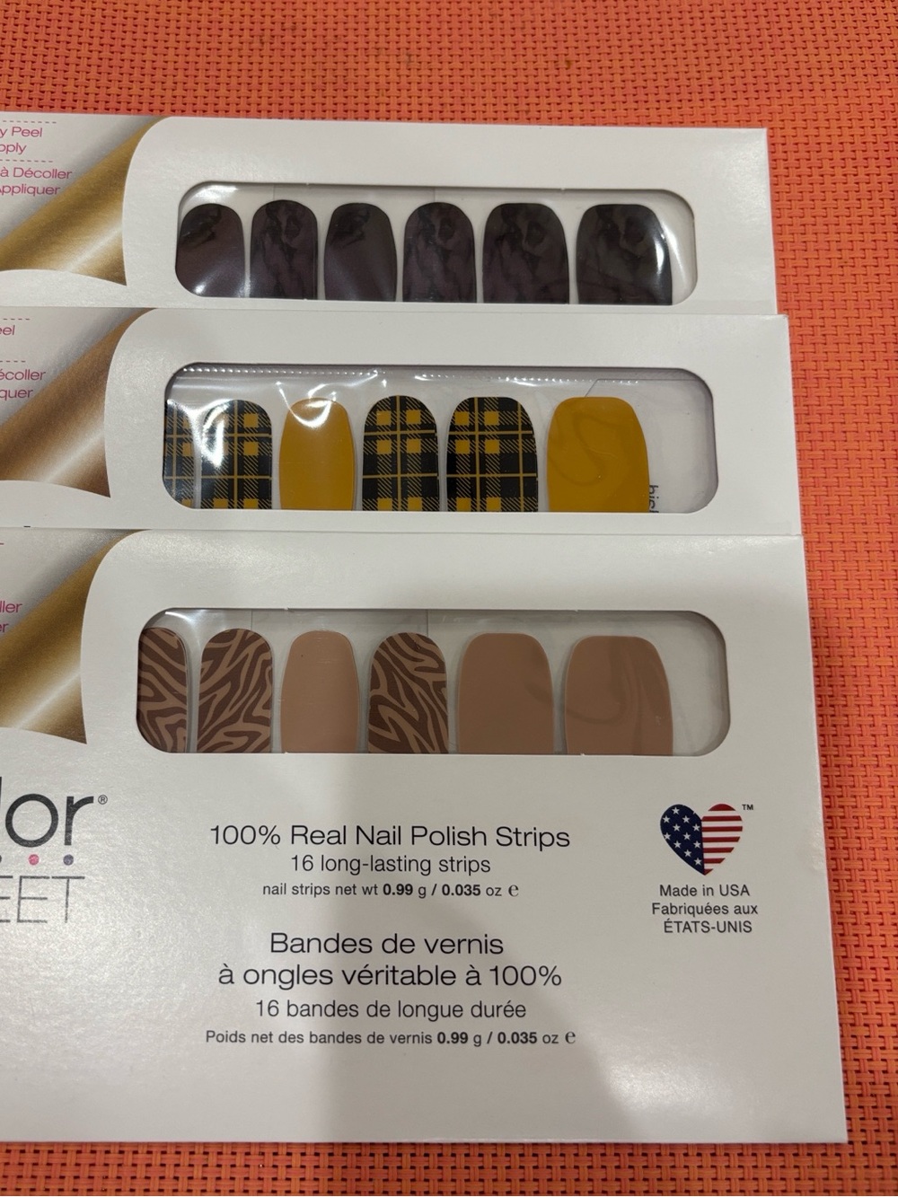 COLOR STREET Nail Polish Strips—3 sets!